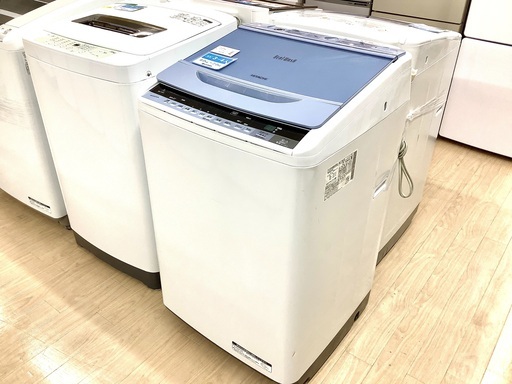 安心の6ヵ月保証付！2015年製 7.0kg HITACHI(日立)「BW-7WV」全自動洗濯機です！