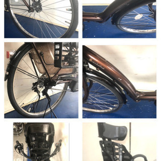 ブリヂストン ボーテ 26インチ 3人乗り 8.9ah デジタル 電動自転車 1120