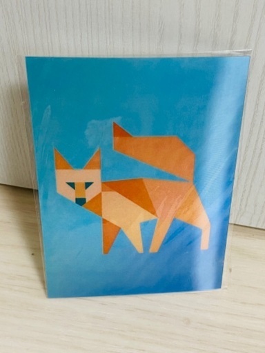 100円 フライングタイガーキツネポストカード にこる 日暮里のその他の中古あげます 譲ります ジモティーで不用品の処分