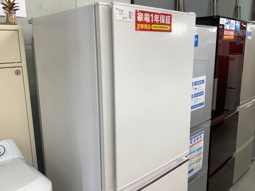 【高年式・一年保証】3ドア冷蔵庫 MITSUBISHI 272L 2019年製 MR-CX27E-W