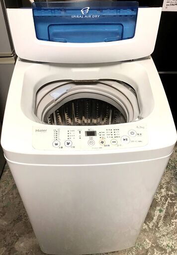 【送料無料・設置無料サービス有り】洗濯機 Haier  JW-K42H 中古