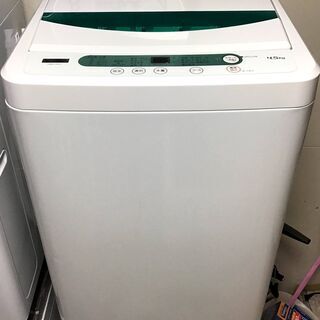 【年末特別SALE・送料無料・設置無料】洗濯機 2019年製 YAMADA YWM-T45G1 中古