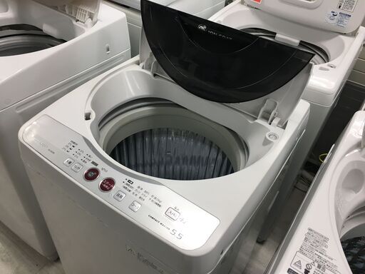 シャープ5.5K洗濯機　2013年製！！　分解クリーニング済み！！