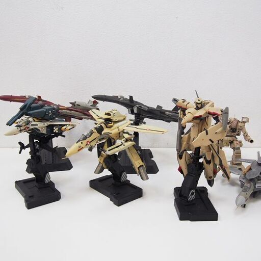 マクロスゼロ マクロスプラス プラモデル 7点セット MACROSS ZERO/PLUS VF0A/VF0S/SV-51/VF-19 (IA62)