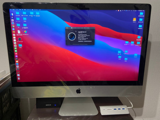 iMac2017 Retina5K 27inch 美品！ メモリ8GB FusionDrive1TB