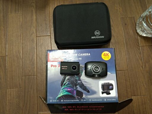 無料 アクションカム Muson Pro3 ほか1点 Masaki5656 あびこのビデオカメラ ムービーカメラの中古あげます 譲ります ジモティーで不用品の処分