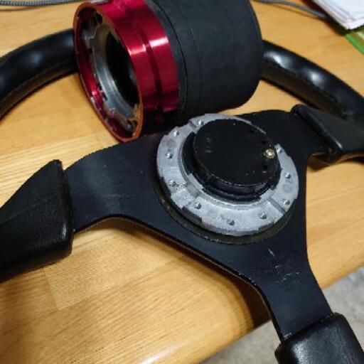 ステアリング（ハンドル）の交換－ジムニーJA11初心者工房－ MOMO 