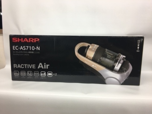 ほぼ未使用】SHARP コードレスサイクロン掃除機 - 生活家電