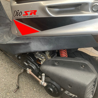 値下げ　Dio SR AF25 リアボックス付き　キタコ　ハイスピードプーリー 値下げ Dio SR AF25 リアボックス付き キタコ ハイスピードプーリー