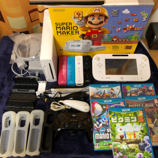 Wii U スーパーマリオメーカーセットリモコンソフト いーちゃん 大阪のテレビゲームの中古あげます 譲ります ジモティーで不用品の処分