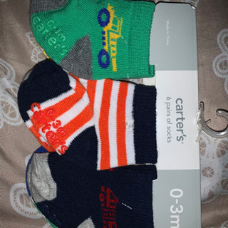 【ネット決済】carter's baby socks 6pacs...