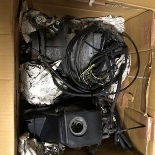 最終値下げ ジャイロX 中期 TA01 エンジン 実働 セルモーター ハブ付