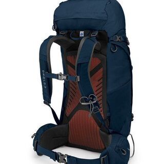 osprey kestrel 48 black /blue ハイキング アウトドアに ザック