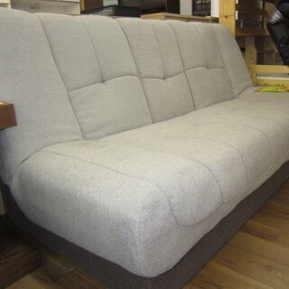R221 NITORI 布製ソファベッド 良品 幅180cm ニトリ（NITORI） コンパクトにくつろげるソファベッド 布張りタイプ