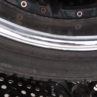 アメ車 ナビゲーターpcd135 139.6 6h 6穴 アルミホイール4本オマケタイヤ付 ブラックメッキクロムコンビ305/35r24