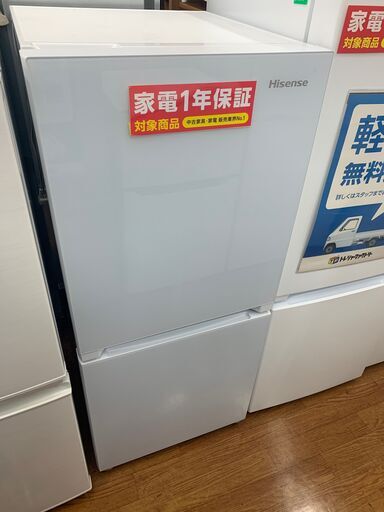 ハイセンス　2ドア冷蔵庫　１３４L 　2019年製　HR-G13A