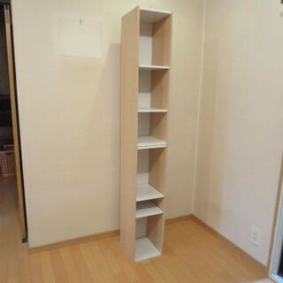 あったら便利な家具 25cm幅の隙間収納棚 1 000 コギ 園田の収納家具 カラーボックス の中古あげます 譲ります ジモティーで不用品の処分