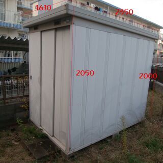 《加古川市まで引取限定商品》イナバ物置☆w1610mm xd2350mm xh2050mm(鍵付き)早い者勝ち！！