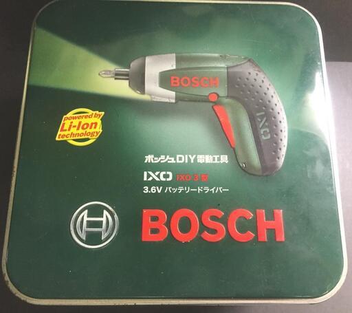 ※DIY用電動工具※ BOSCH (ボッシュ) 3.6V バッテリードライバー