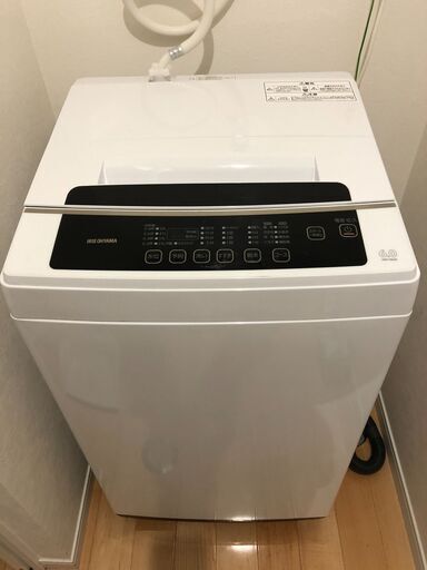 アイリスオーヤマ洗濯機IAE-T602E　保証書あり
