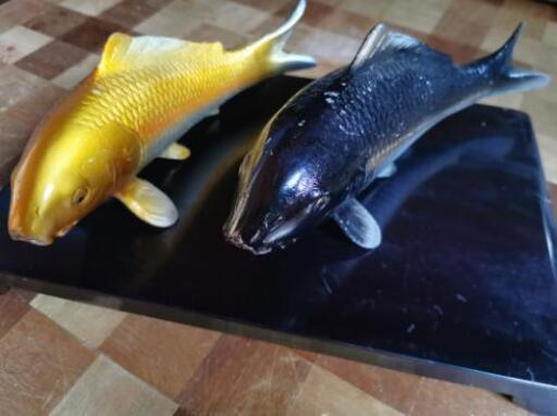 鯉の置物 びとく 北府の家具の中古あげます 譲ります ジモティーで不用品の処分