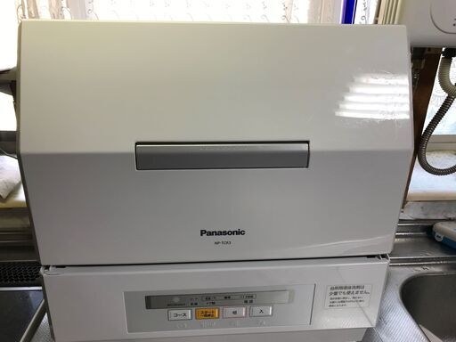 ★美品★panasonic★２０１６年★食器洗い乾燥機 NP-TCR3★７９００円★下見歓迎★