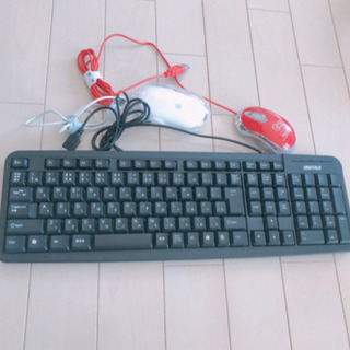パソコン　キーボード　マウス　セット