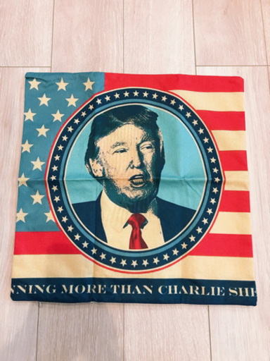 トランプ大統領　クッションカバー