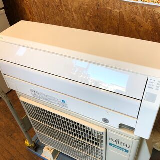 【管理KR145】FUJITSU 2018年 2.2kw 6畳用 ルームエアコン AS-C22H