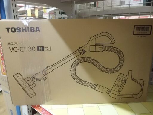 【引取限定】 東芝　掃除機　未使用品　VC-CF30R　TOSHIBA 【ハンズクラフト八幡西店】