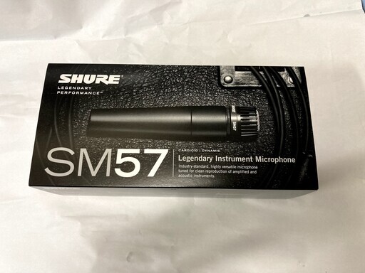 SHURE SM57  マイク　１