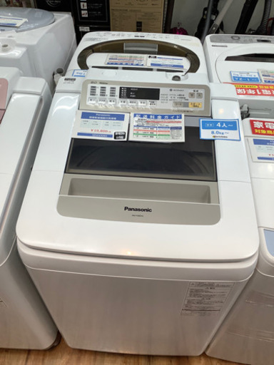 簡易乾燥機能付洗濯機 Panasonic (パナソニック) 2015年製 8.0kg