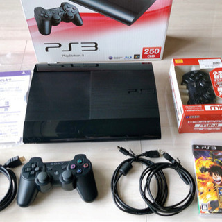 【値下げ】PS3 プレステ 本体 250GB  後期モデル ブル...