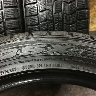 DUNLOP DSX-2 215/45R17 17インチ スタッドレス 4本 2014年製 プリウス