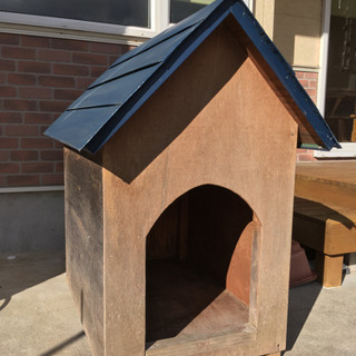 『無料』大工さんが作った未使用の犬小屋！