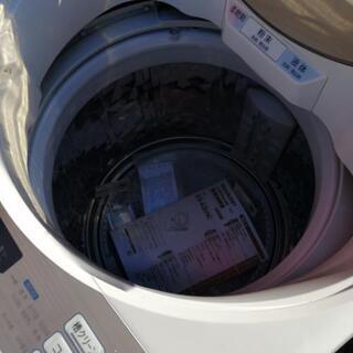 取引中【美品】2019年　9.0kg 洗濯機　取説　新品糸くずフィルター２個付