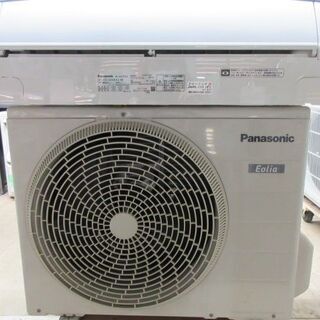 K02008　パナシニック　中古エアコン　主に6畳用　冷2.2kw／暖2.2kw