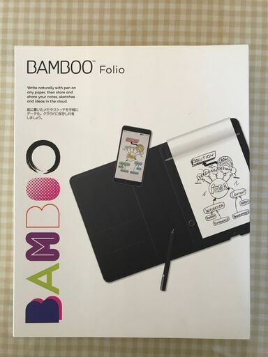 【 デジタルノート、電子ノート】Wacom ワコム BAMBOO Folio(A5サイズ）
