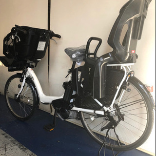 ヤマハ パスキッス 26インチ 3人乗り 8.7ah デジタル 電動自転車 1121