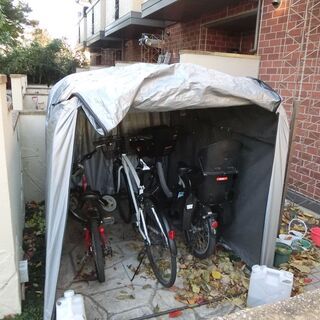 27型 クロスバイク オートライト 鍵付き カゴ付き 泥除け付き 2年使用中古