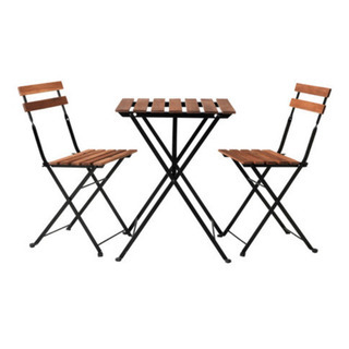 イケア　テルノー　ガーデンテーブルセット　テーブルと椅子2脚　庭用