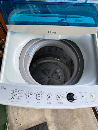 Haier 2019年製 4.5kg 洗濯機