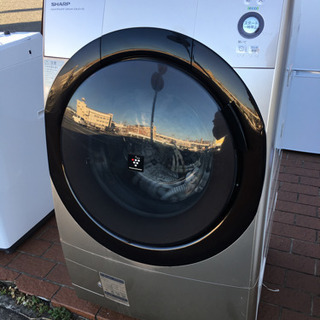 2013年製 SHARP 9.0kg/6.0kgドラム洗濯乾燥機...