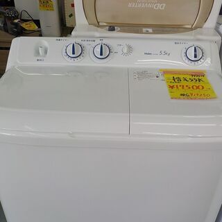 G:943514　二槽式洗濯機5.5Ｋ　　2020年　ハイアール G:943514 二槽式洗濯機5.5K 2020年 ハイアール