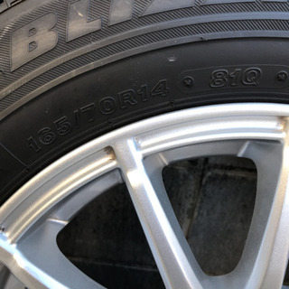 スタッドレス　ブリザックVRX 165/70/14 2019年製