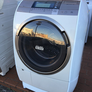 2014年製 HITACHI 10kg/6.0kgドラム洗濯乾燥...