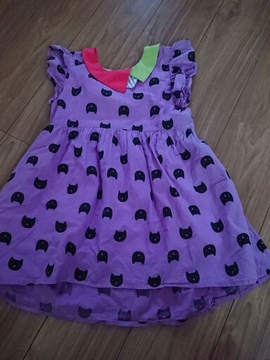 1 猫ワンピース まっすん 吉備津の子供用品の中古あげます 譲ります ジモティーで不用品の処分