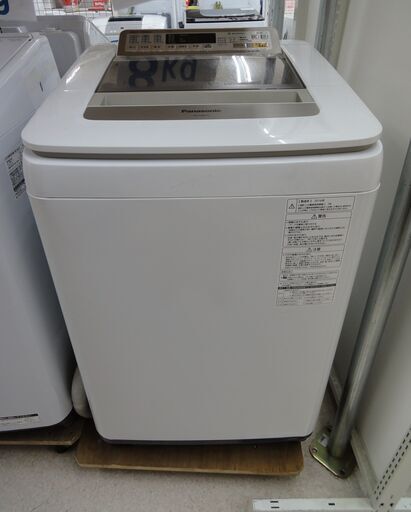 Panasonic/パナソニック 8kg 洗濯機 NA-FA80H2 2016年製【ユーズドユーズ名古屋天白店】 J419