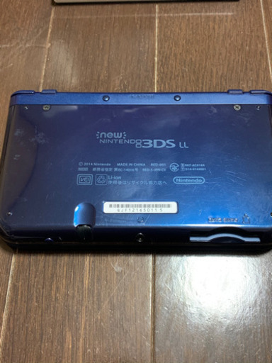 3DS LL メタリックブルー ポケモンソフト2つ付き！