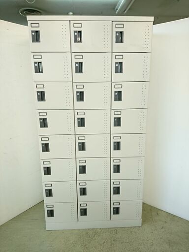 山口) 下松市より 24人ロッカー　BIZGM15H（オフィス家具専門店）